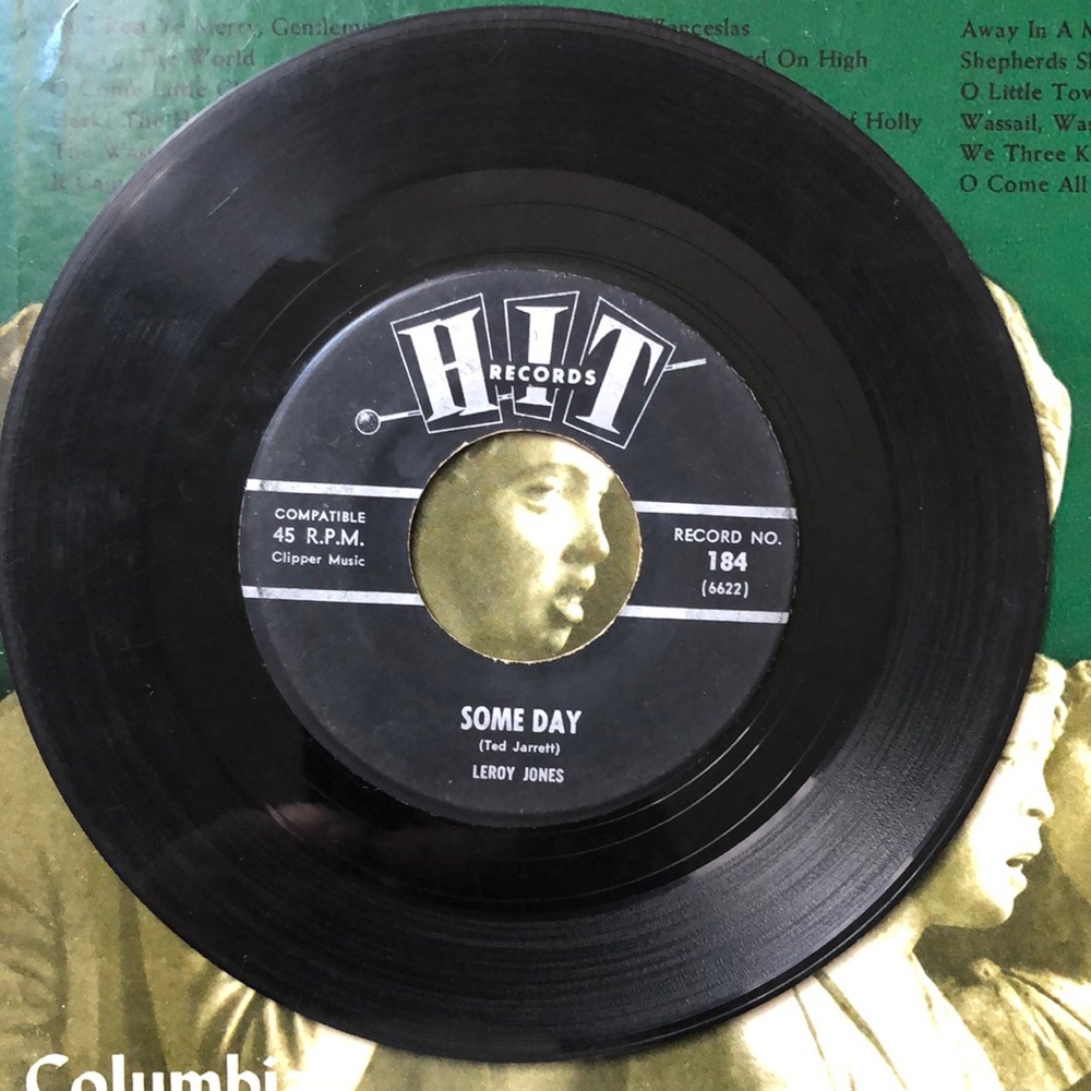 Leroy Jones Some Day/Shake Vinyl 45 Record
